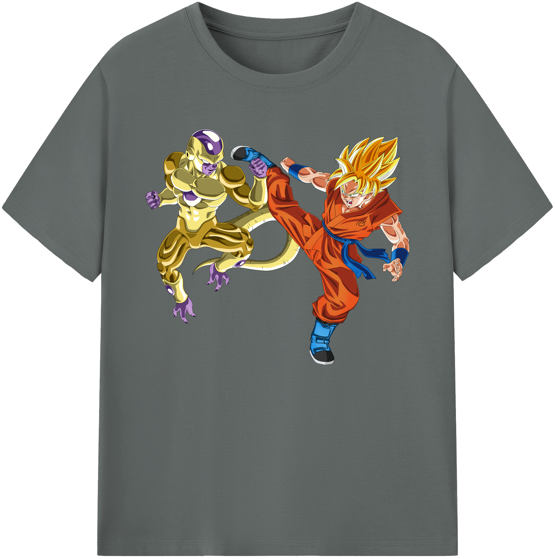（画像用） ドラゴンボール DRAGON BALL 綿100％ メンズ半袖Tシャツ｜肌触りやわらか＆通気性